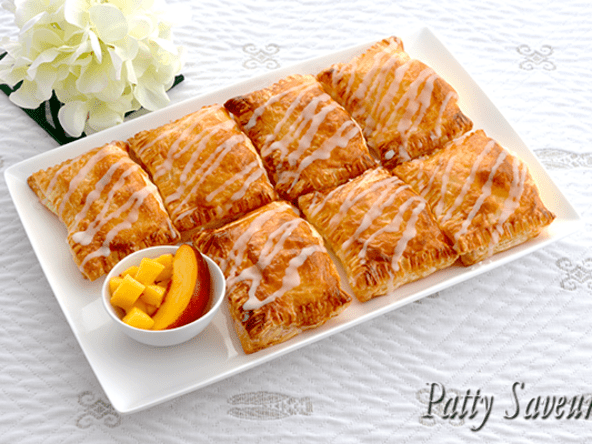 Feuilletés Pêche et Miel