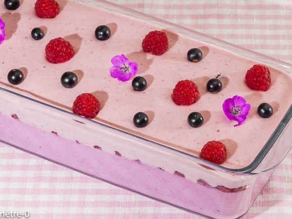Mousse aux fruits rouges