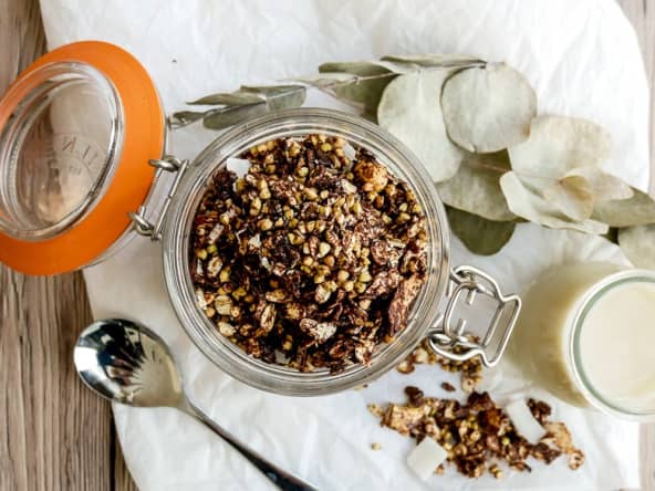 Le granola cacao et sarrasin