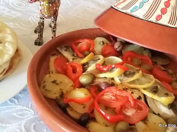 Tajine de daurade à la chermoula comme au Maroc