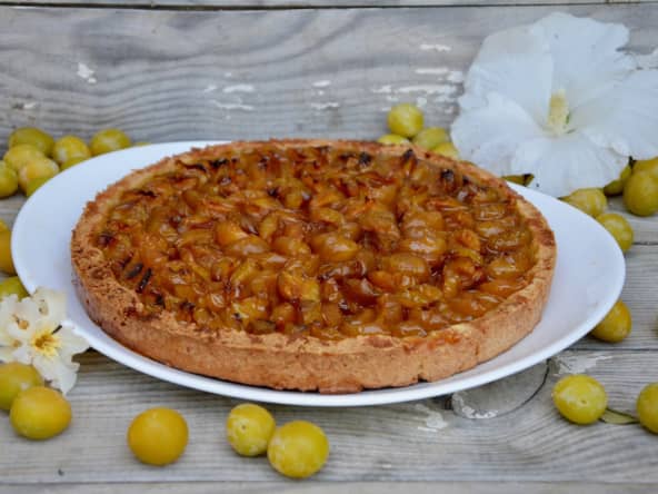 Tarte aux mirabelles