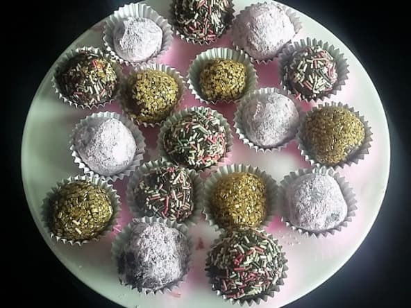 Brigadeiro - truffes au chocolat brésiliennes