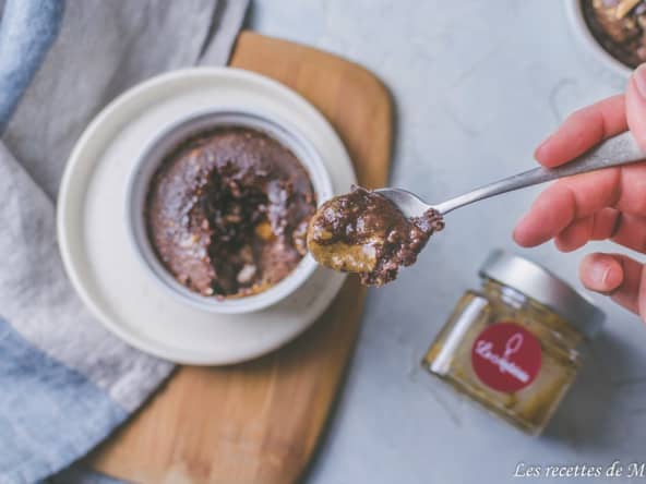 Moelleux au praliné à la graine de courge