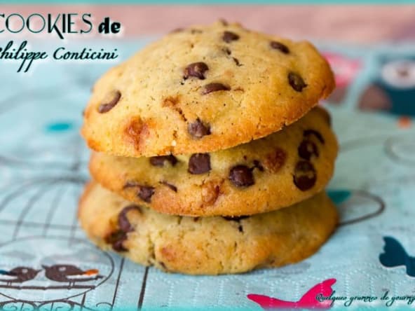 Cookies d'après le Chef Pâtissier Philippe Conticini