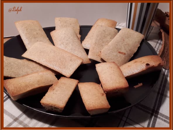 Financiers saveurs pain d'épices