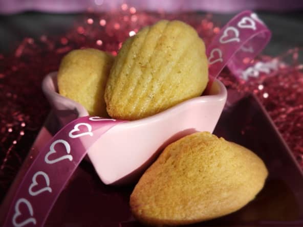 Madeleines d'après une recette de Stéphane Glacier