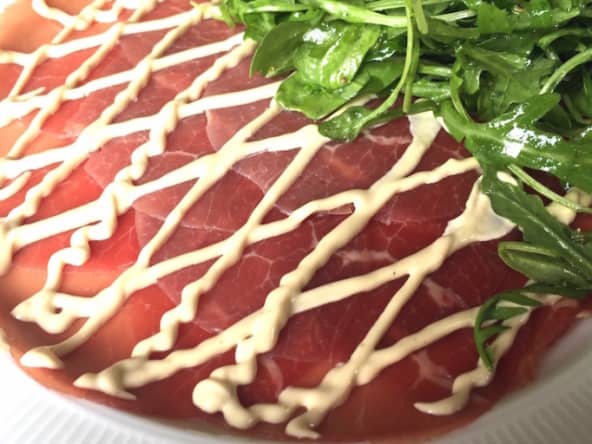Le carpaccio de bœuf du Harry's Bar à Venise