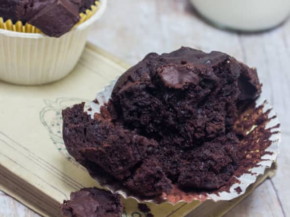 Muffins au chocolat vegan
