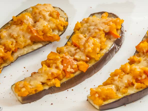 Aubergine au potimarron