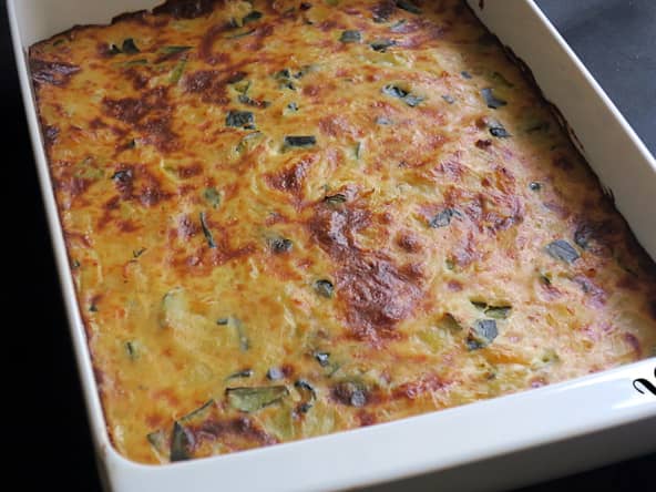 Gratin de courgettes de la tribu