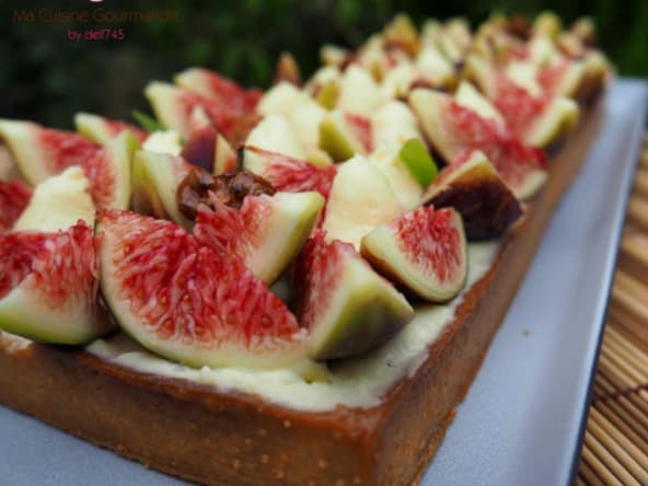 Tarte Figue Noix Verveine