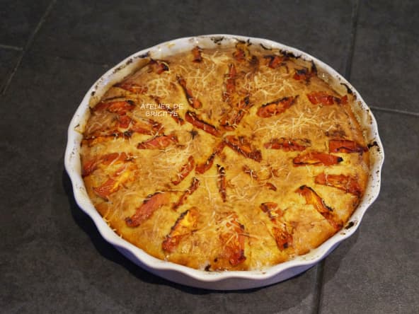 Quiche sans pâte au thon