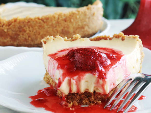 Cheesecake américain sans cuisson : la recette d'après Martha Stewart