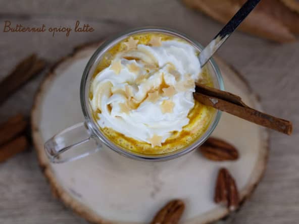 Butternut spicy latte vegan