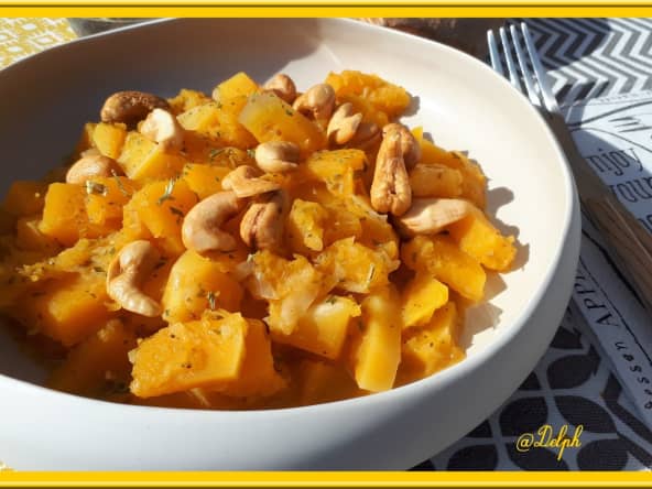 Curry de Butternut au lait de coco