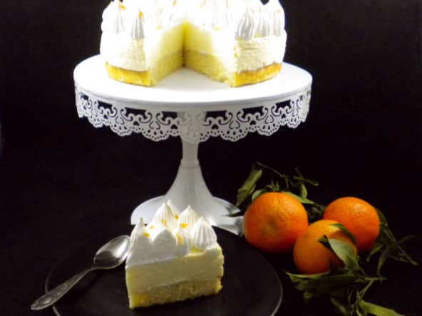 Le gâteau nuage aux clémentines