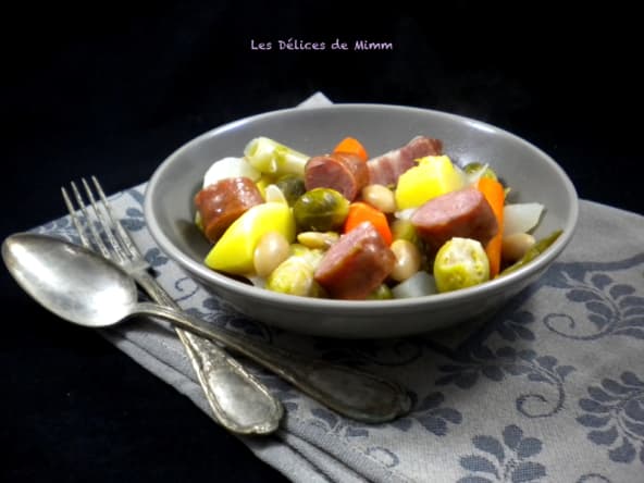 Potée aux saucisses de Montbéliard