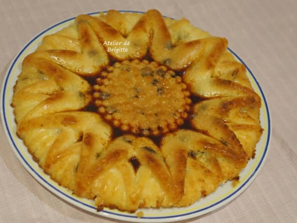 Gâteau de semoule aux raisins secs