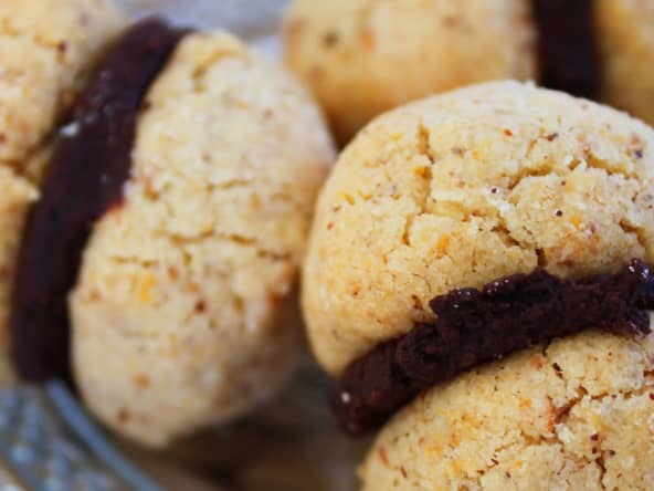 Baisers de Dame au Chocolat (baci di dama)