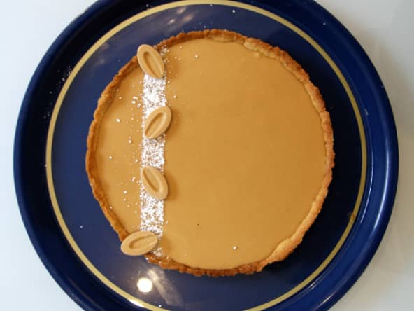 Tarte au chocolat dulcey