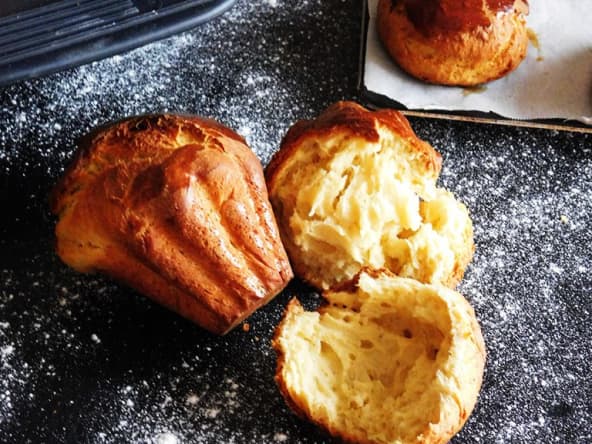 Brioche sans lait pour le goûtere