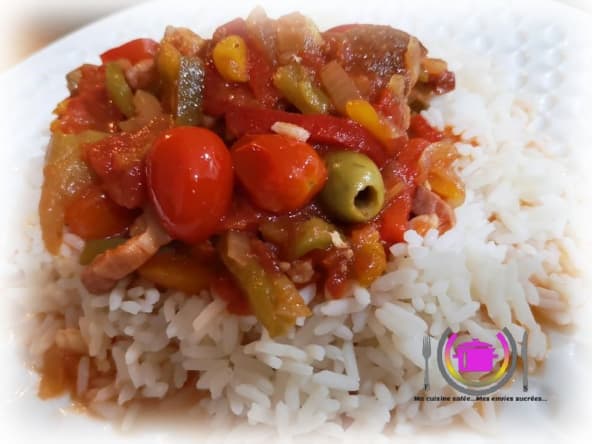 Sauté de porc basquaise