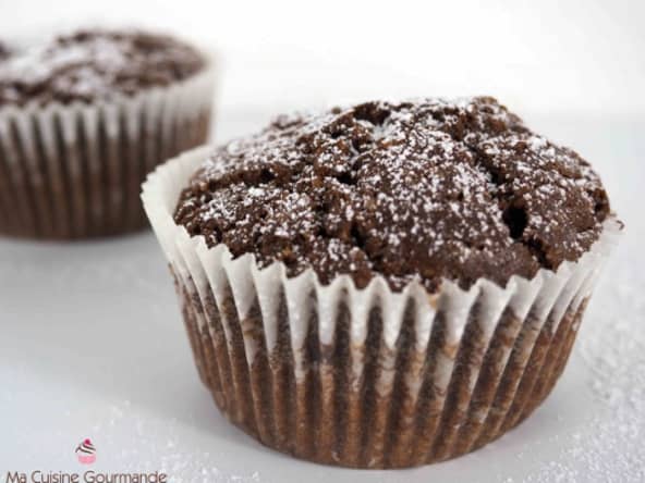 Muffin tout chocolat 100% végétal