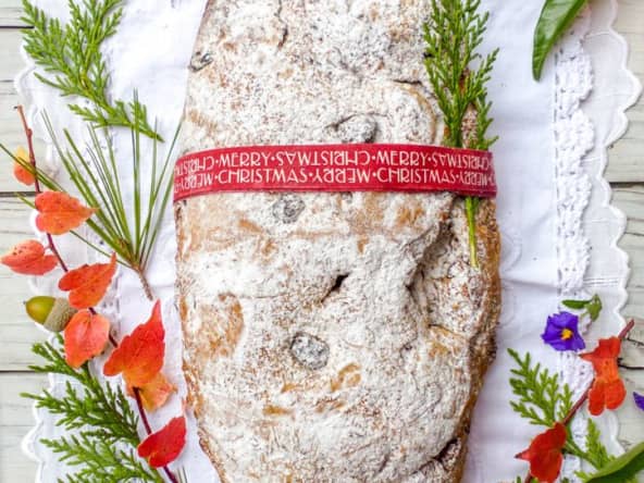 Stollen, le gâteau traditionnel de Noël en Allemagne