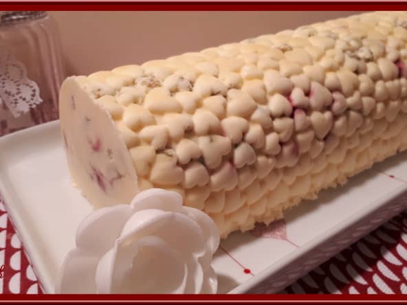 Semifreddo aux Framboises et Pistaches