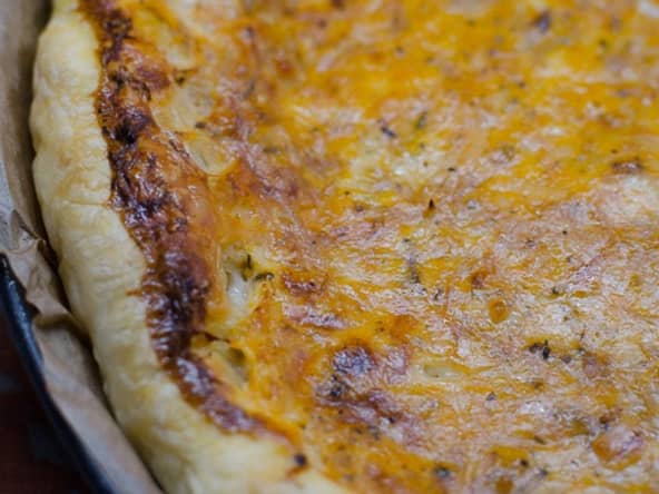 Tarte au thon et aux herbes de Provence