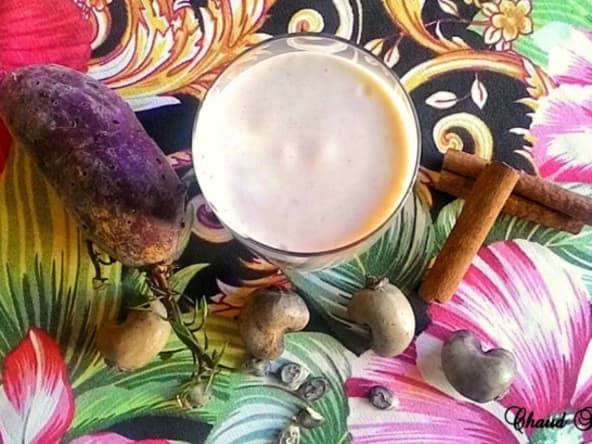 Smoothie de patate douce aux épices