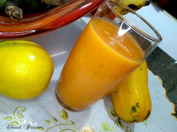 Jus d’orange et papaye : un smoothie ultra vitaminé ultra vitaminé