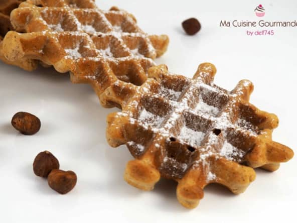 Gaufres à la Noisette 100% végétales