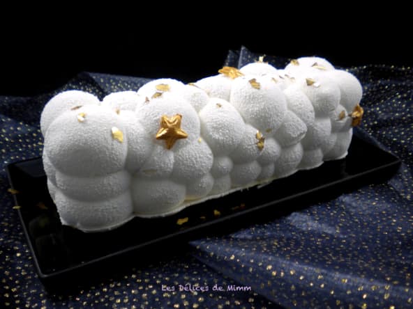 Bûche Nuage de tiramisu