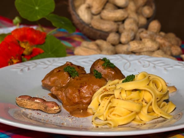 Sot l'y laisse de dinde, crème au beurre de cacahuète 