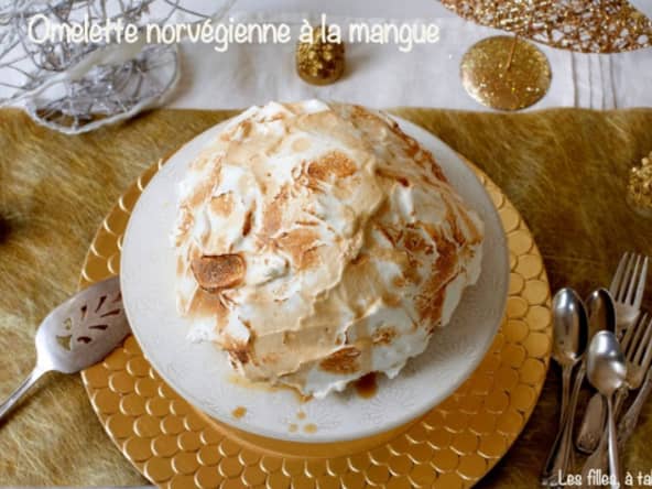 Omelette norvégienne facile à la mangue