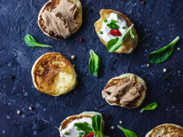 Blinis vegan