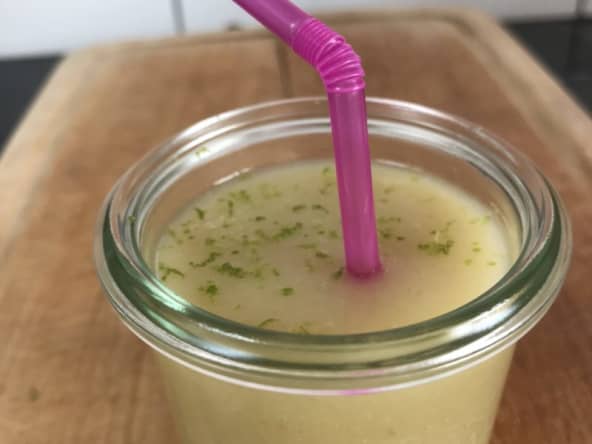 Velouté fenouil et citron vert