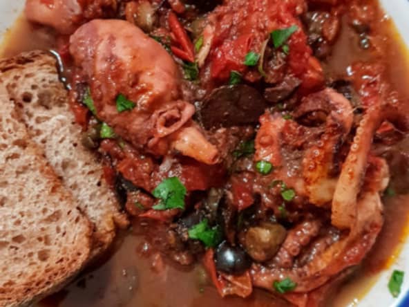 Poulpe alla Luciana : cuisiner le poulpe comme à Naples