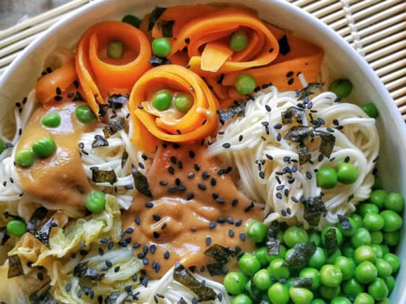 Somen Bowl et sauce au Shiro Miso