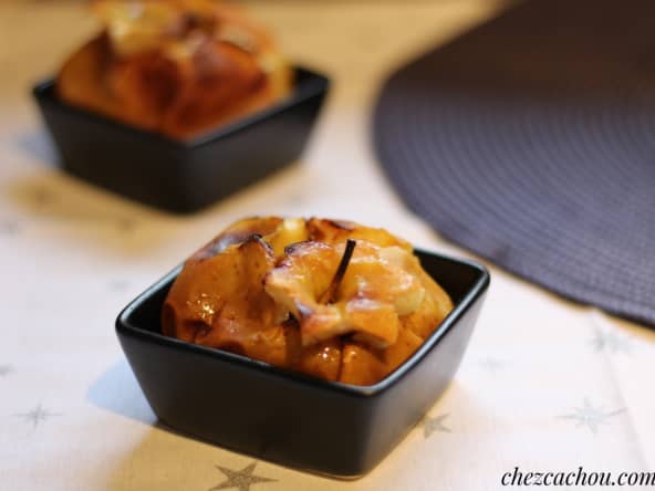 Pomme au four aux spéculoos