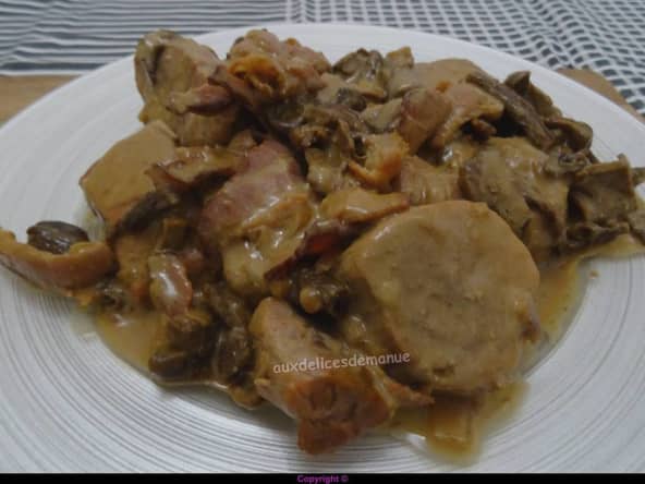 Filet mignon de porc forestier