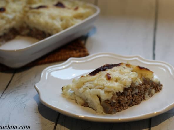 Gratin de chou-fleur à la viande hachée