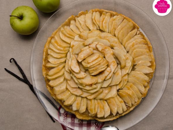 Tarte fine aux pommes