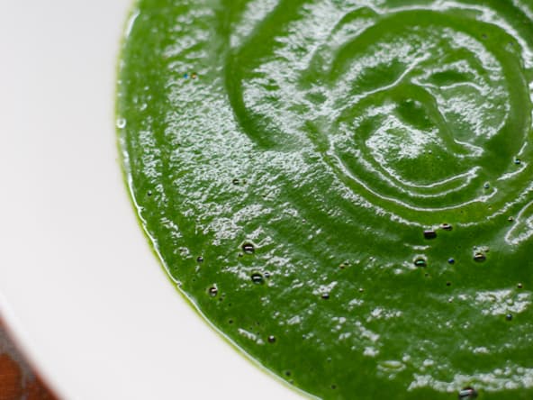 Velouté d'épinards