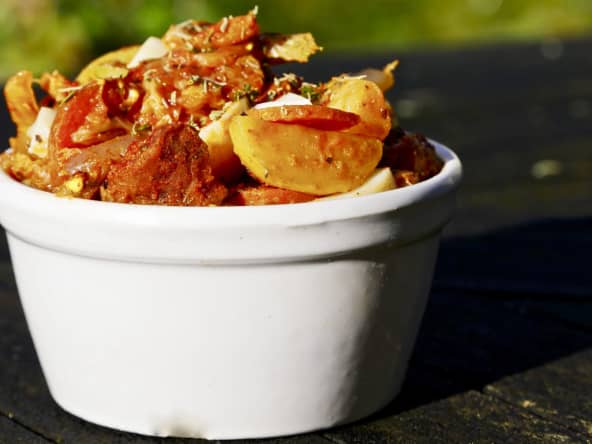 Cuisine alcaline : idée recette équilibré d'inspiration russe et ibérique