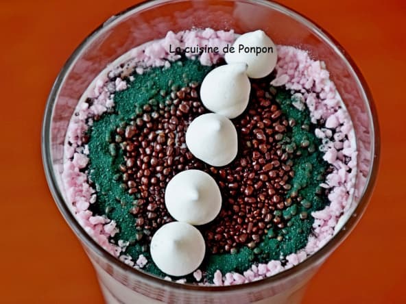 Yaourt comme un jardin japonais