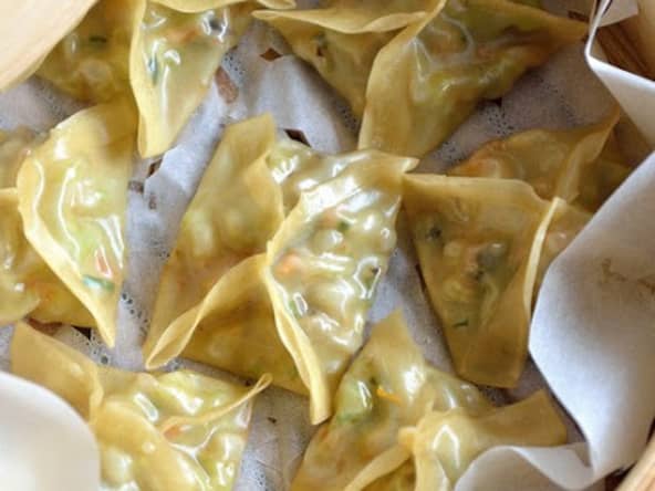 Raviolis vapeurs végétariens