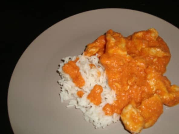 Butter chicken ou poulet au beurre