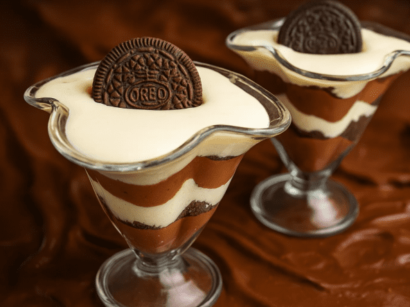 Tiramisu au chocolat noir et aux Oreo